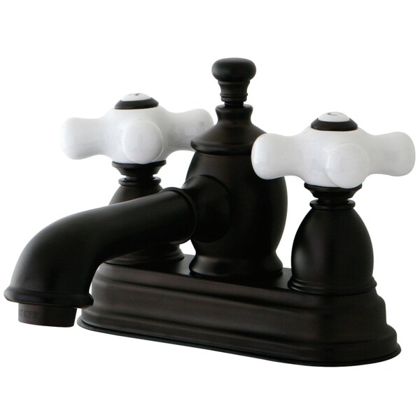 KS7005PX 4" Centerset Bathroom Faucet, Oil Rubbed Bronze
